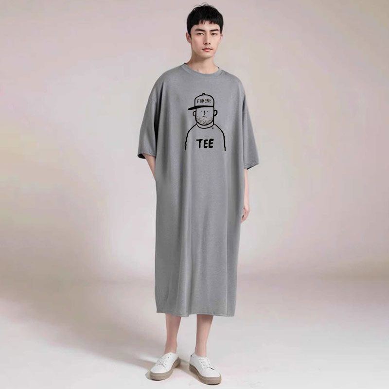 Bathrobe - Camisola masculina, camisola, roupão, pijama fino,
