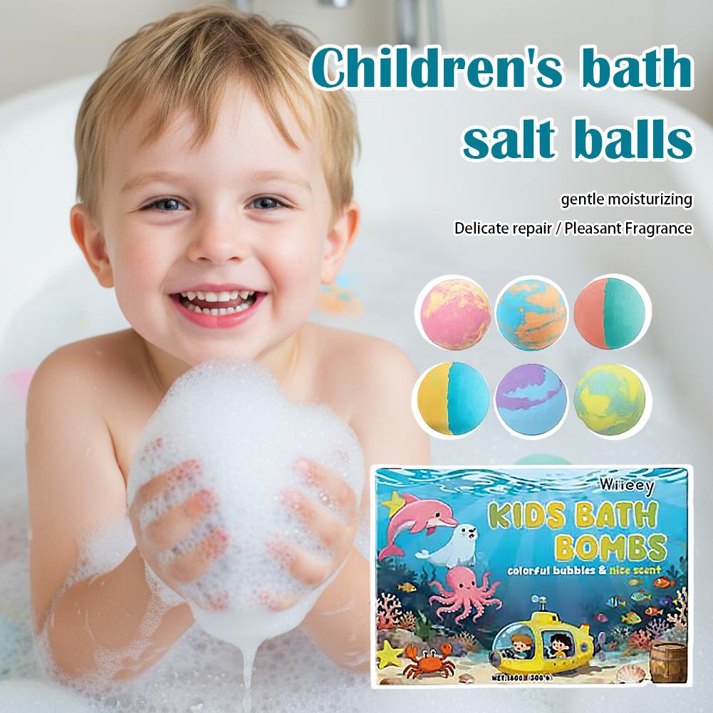 Bath Salts - Conjunto de 6 Bombas de Banho