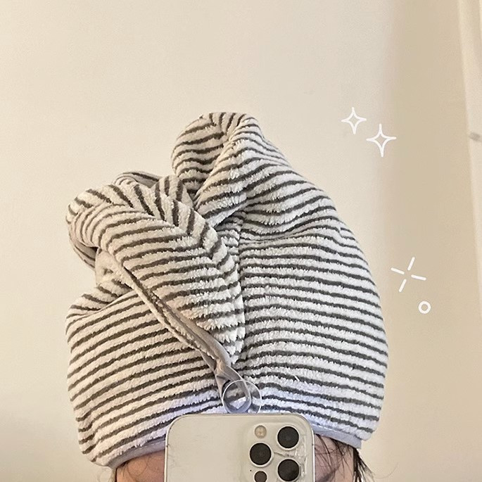 Spa Towel - Toalha de secagem de cabelo com