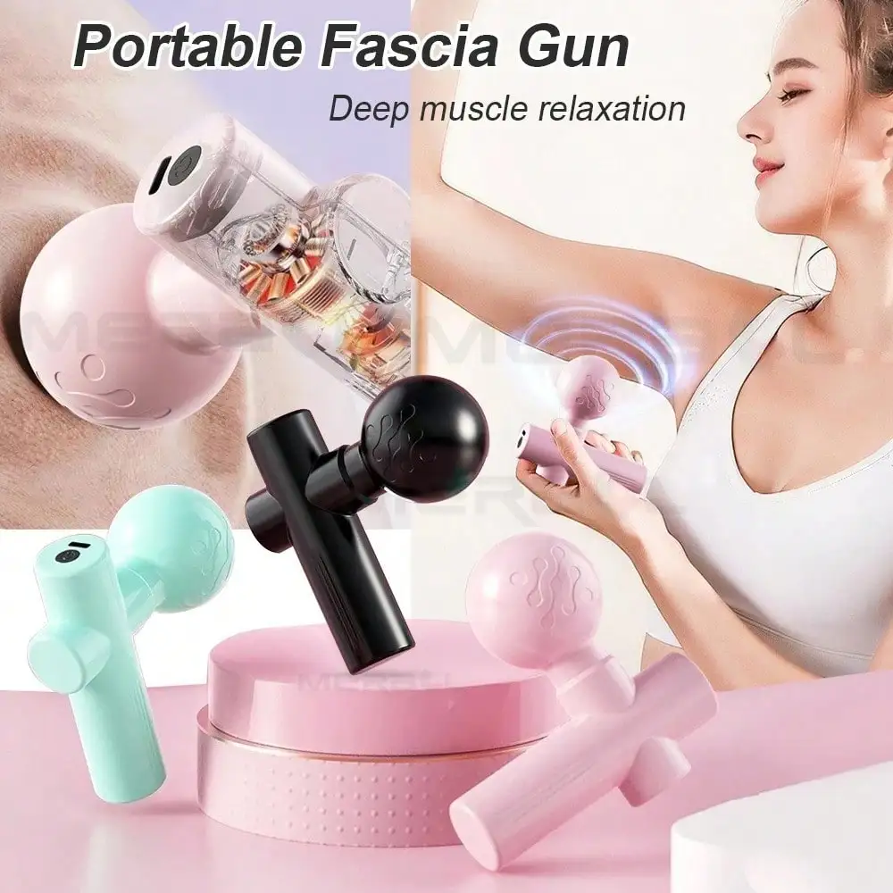 2026 Mini Pistola de Massagem  - Massage Gun avaliação e preço