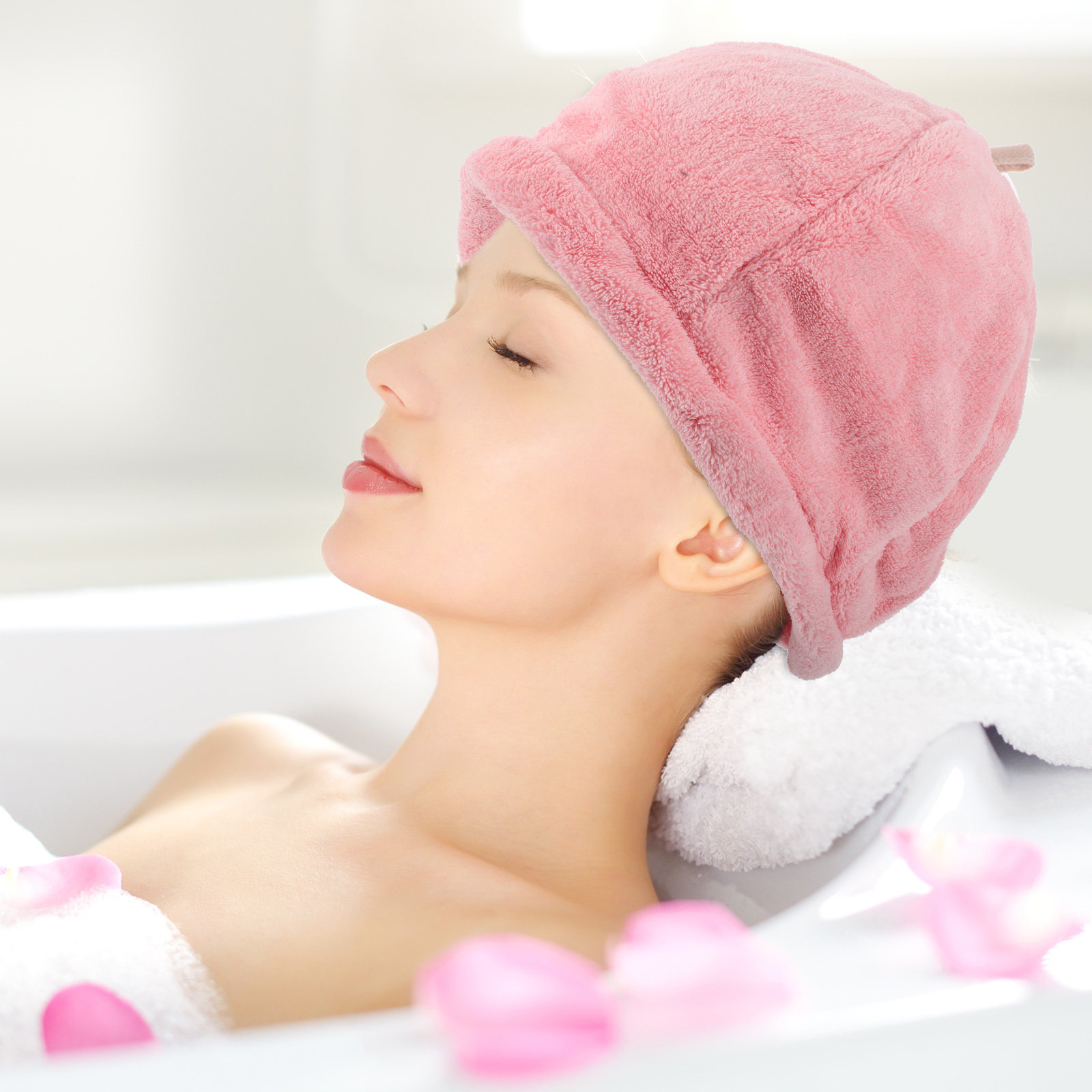 Touca de secagem rápida para c - Spa Towel avaliação e preço