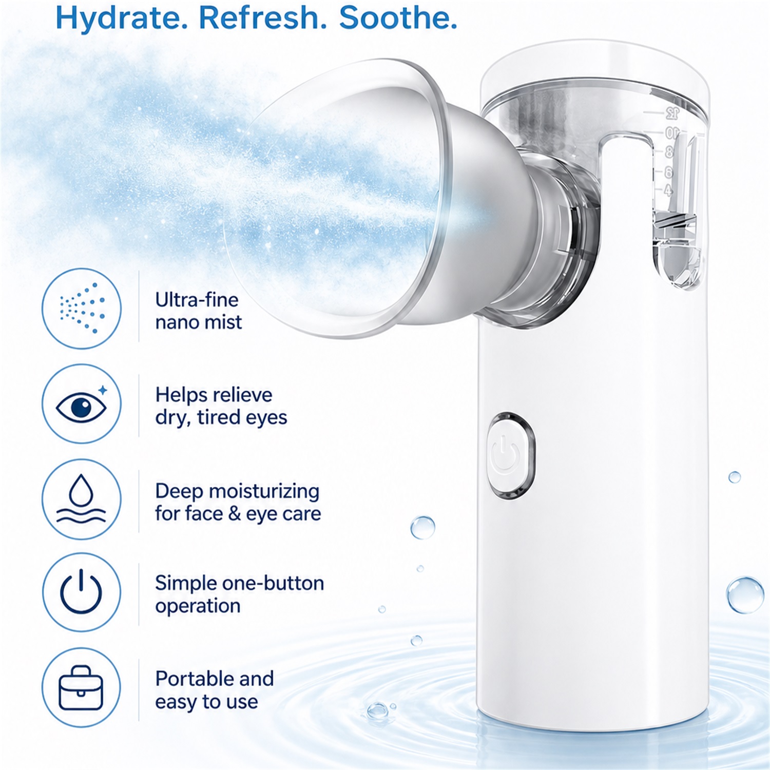 Umidificador Nano para Olhos,  - Face Steamer avaliação e preço