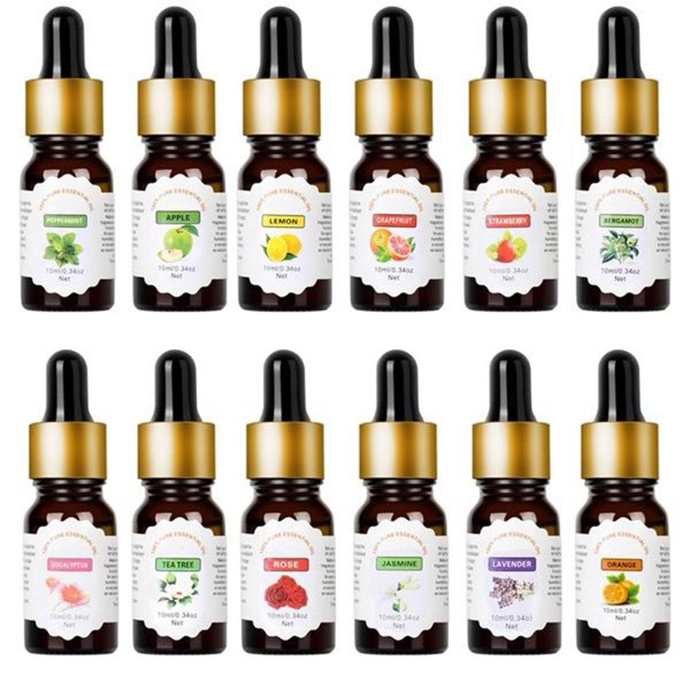 Óleo essencial puro de 10 ml,  - Aromatherapy Diffuser avaliação e preço