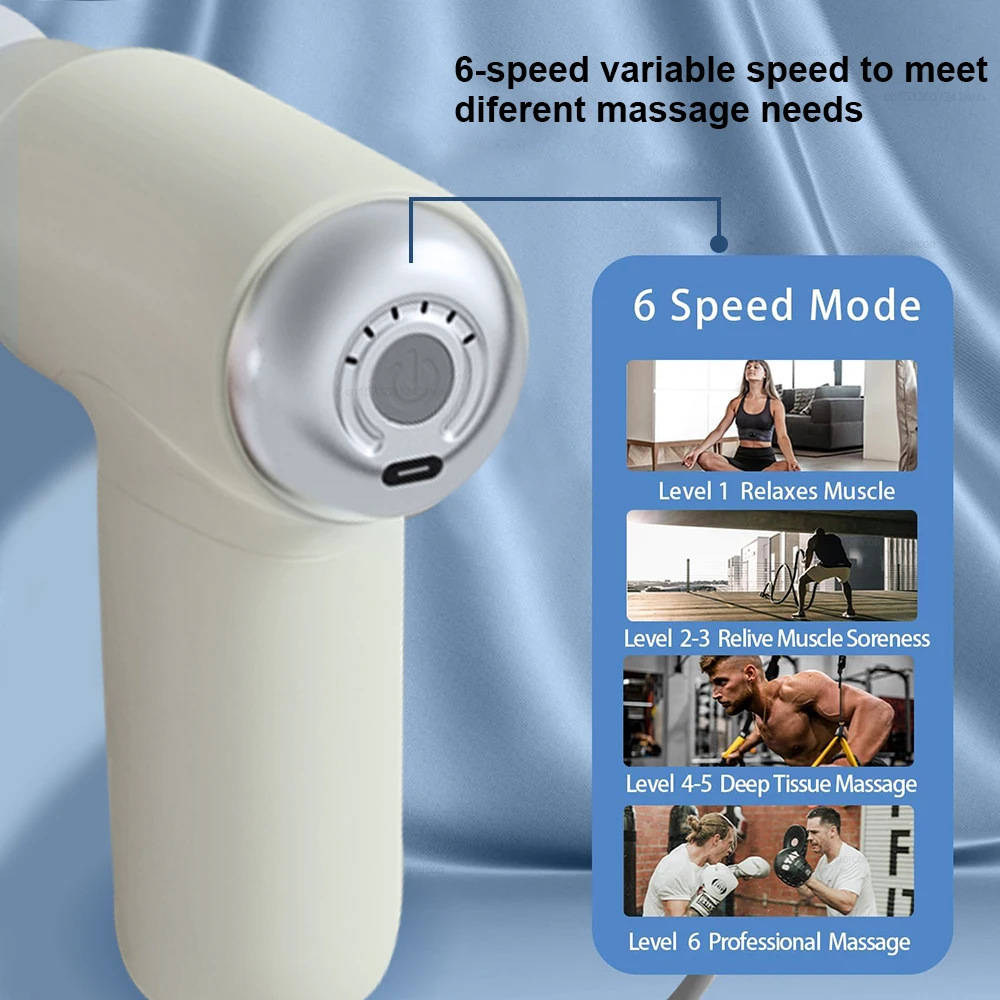 Pistola de massagem portátil m - Massage Gun avaliação e preço